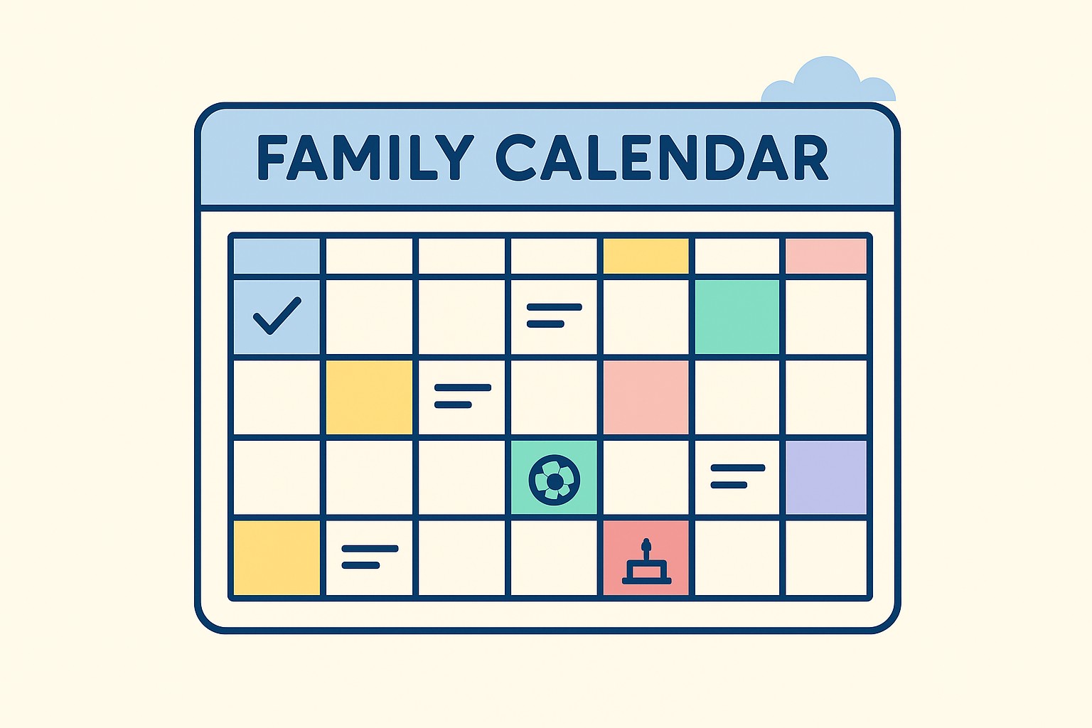 Family calendar