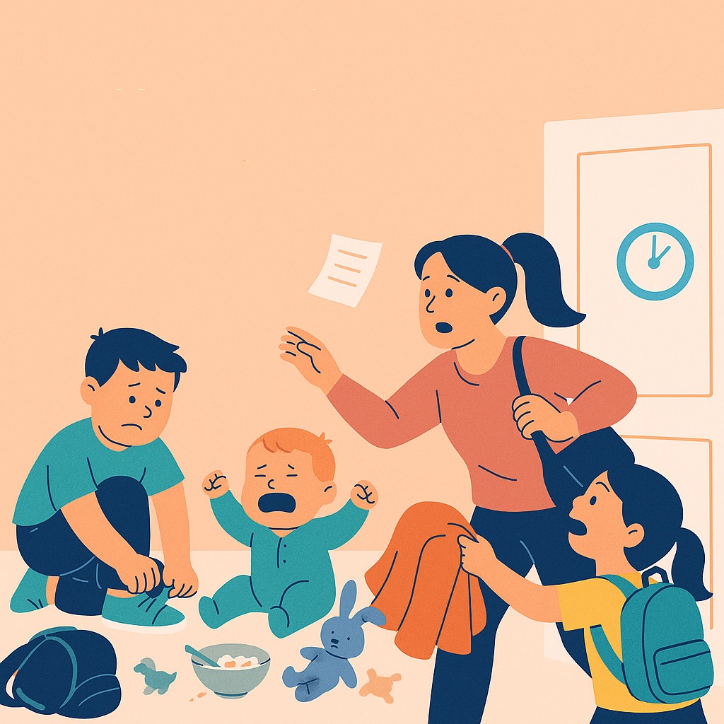 getting out the door